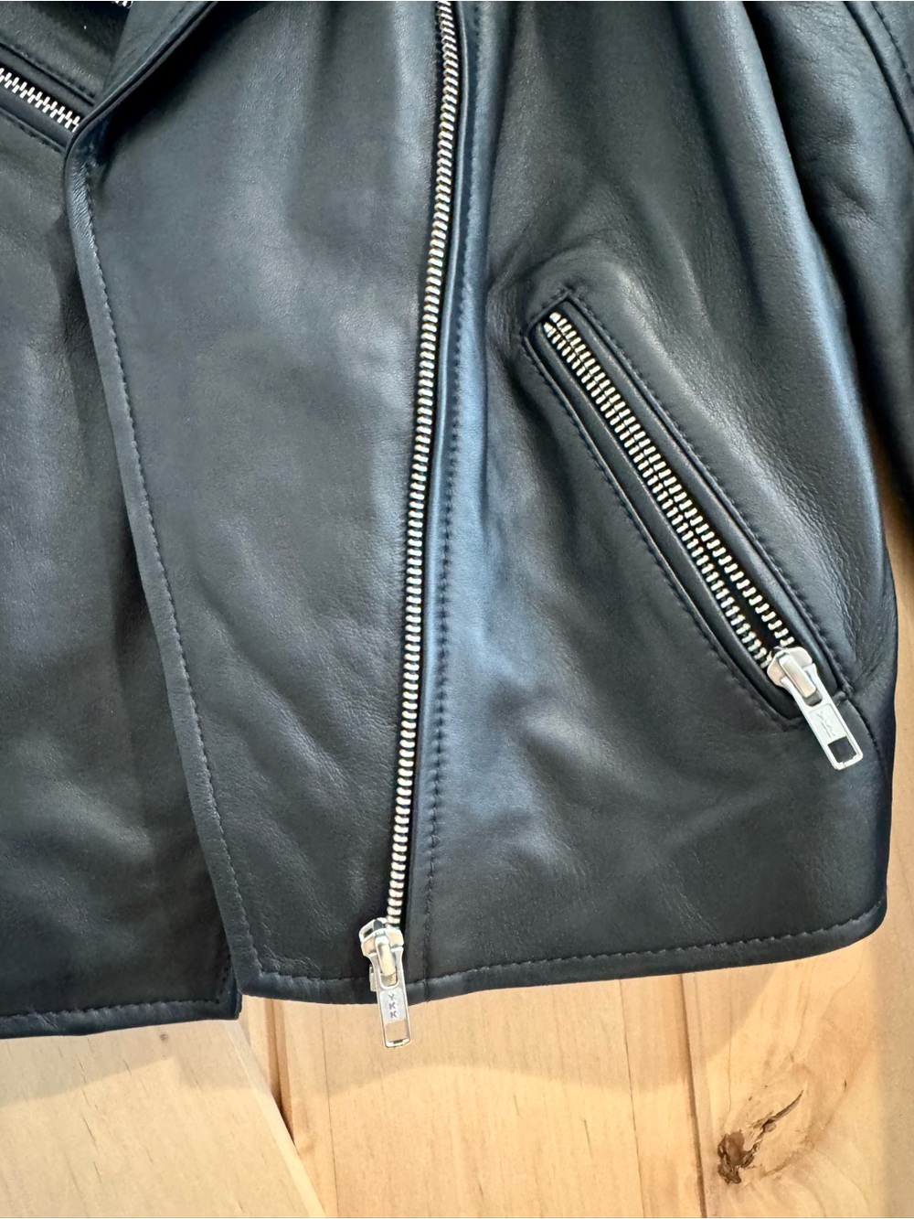 Halogen Leather Jacket - Picture 2 of 9